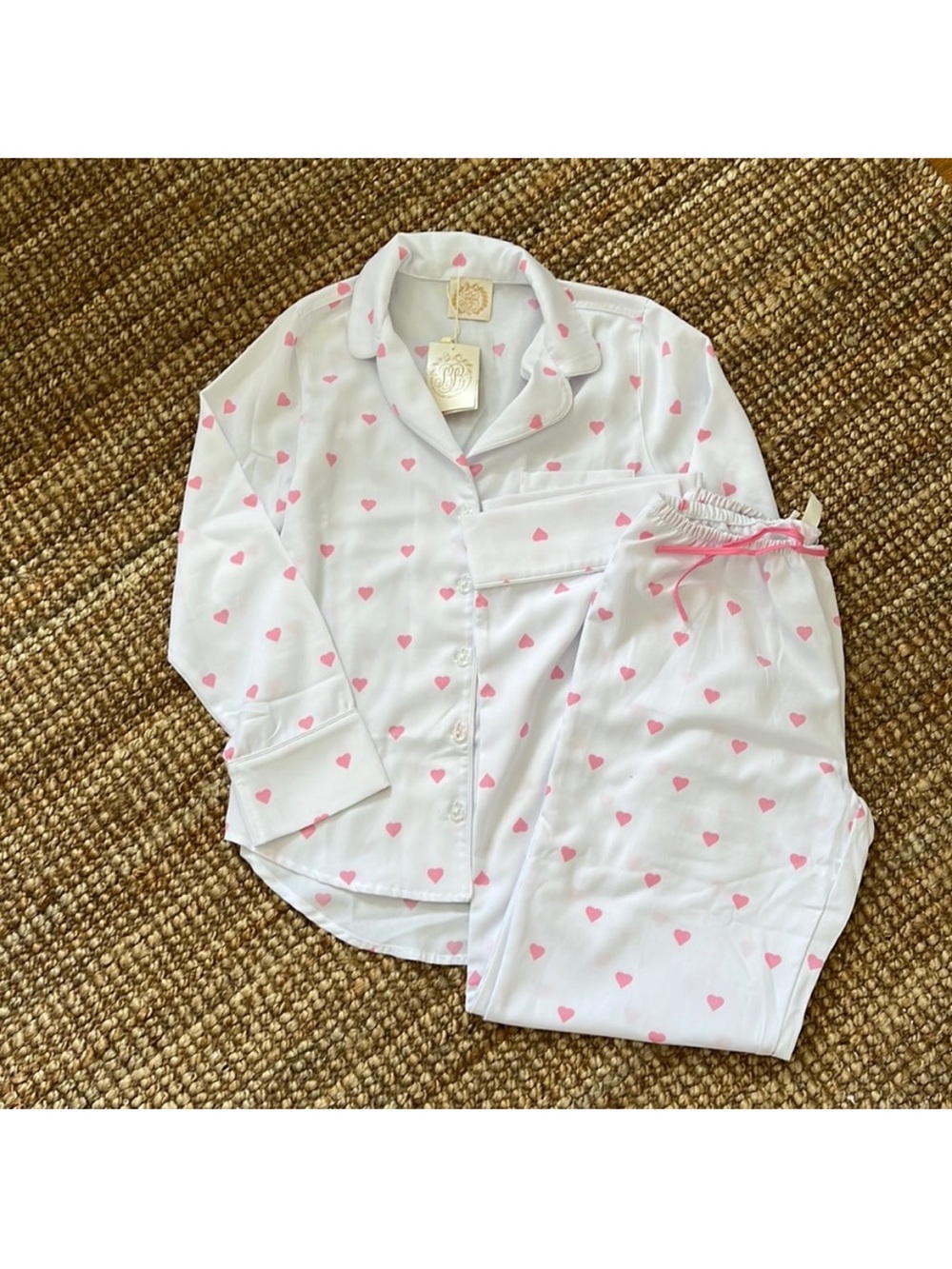 The Beaufort Bonnet Company heart pajamas